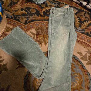 Anthropologie "The Icon" size 26 low waisted corduroy pants